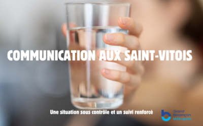 Eau du robinet : une situation sous contrôle et un suivi renforcé