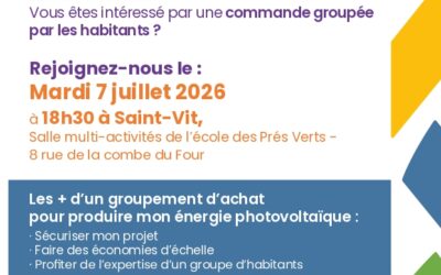 Réunion Publique projet photovoltaïque