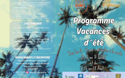 Vacances d&rsquo;été à l&rsquo;espace jeune