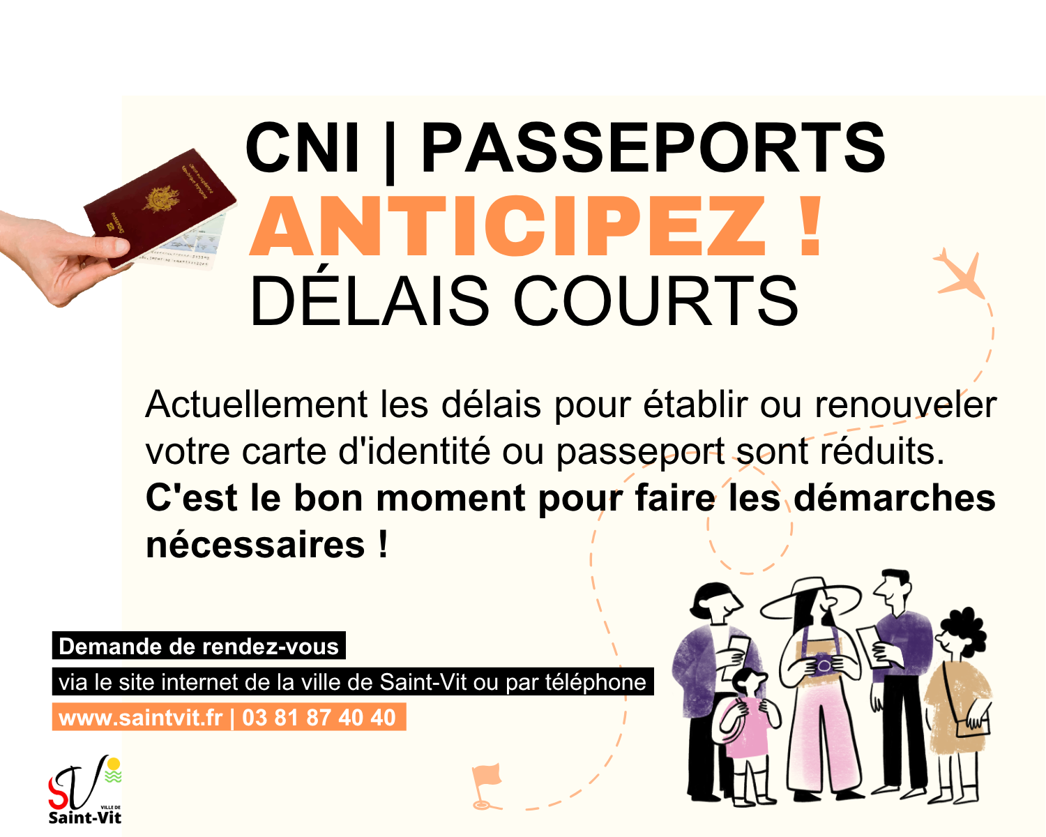 anticipation cni passeport 2026
