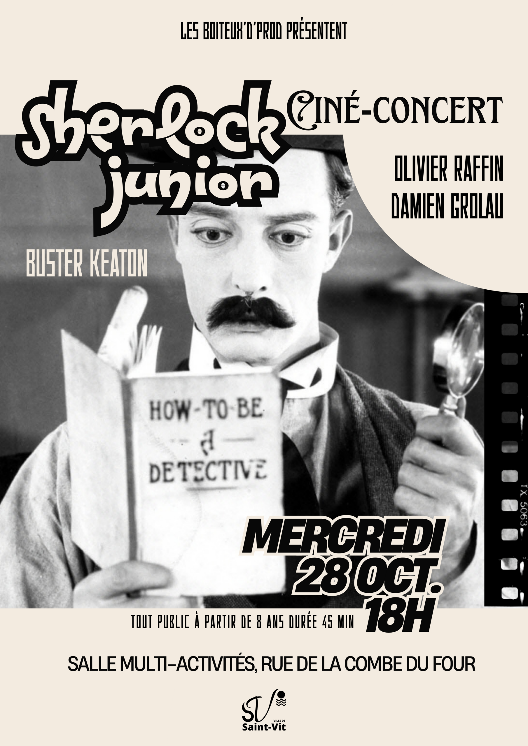 Sherlock junior affiche